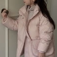 thumbnail image 4 of Girls' Winter Jacket, Warm Down Jacket with Bag for Medium and Large Children, 4 of 6