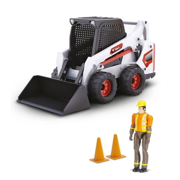 Coffret de jeu Adventure Force Bobcat Loader avec figurine articulée et accessoires (5 pièces), Bobcat Loader