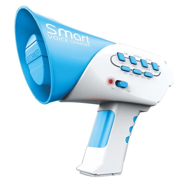 CNKOO Hand Held Mini Voice Changer Megaphone Speaker Funnys Tricky Toy for Kids Party Favor(Blue)