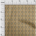 thumbnail image 1 of oneOone Cotton Poplin Fabric Argyle Style Ikat Print Fabric By Yard 56 Inch Wide, 1 of 4