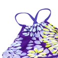 thumbnail image 3 of 2Pcs Kids Girl Tie Dye Bikini Set Fish Scale Ruffle Halter Swimsuit Toddler One Shoulder Bathing Suit Summer Outfits Set, 3 of 6