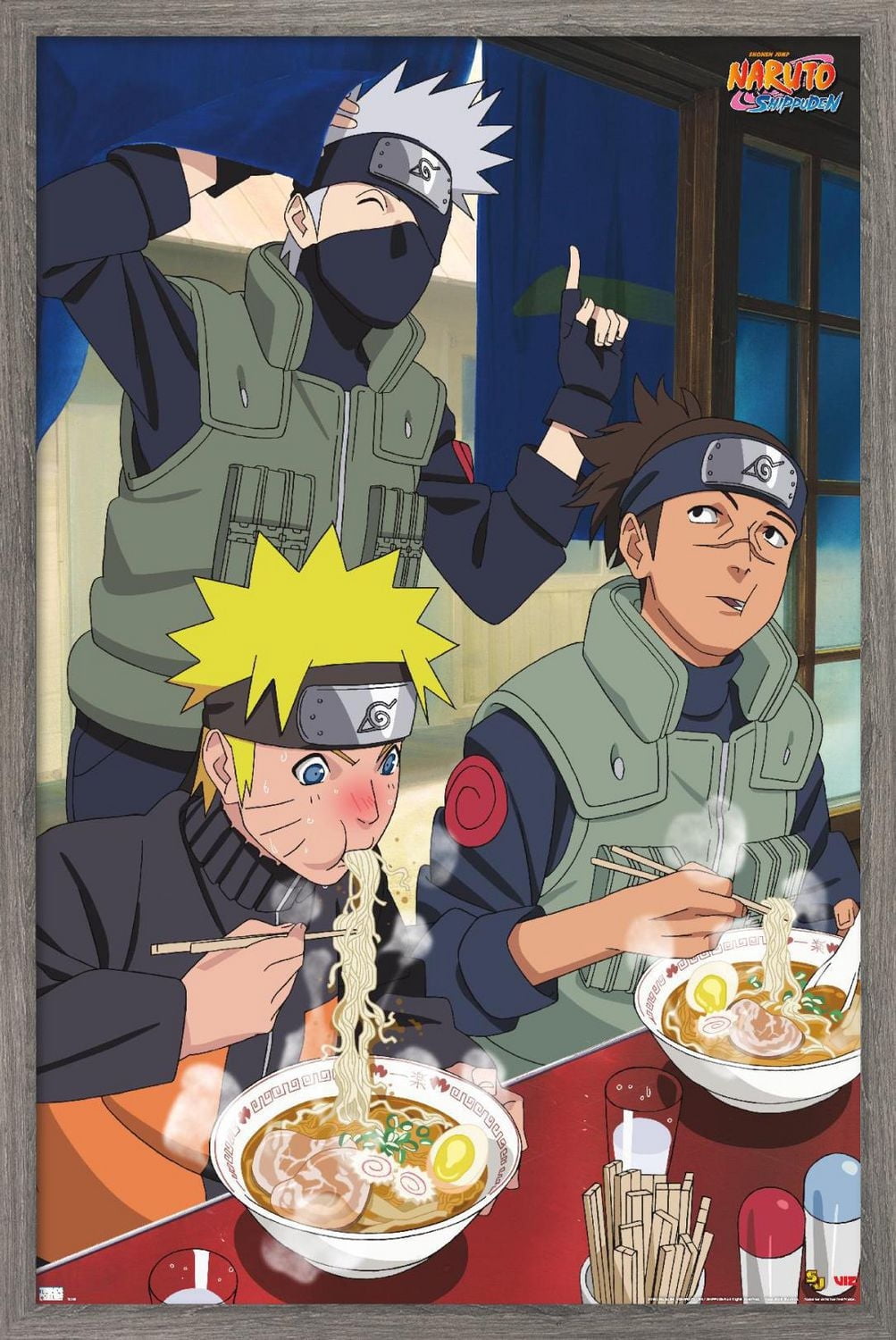 Naruto Shippuden - Food Wall Poster