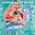thumbnail image 4 of Planche de Surf en PVC pour Enfants, Tapis Flottant de Surf Gonflable, Motif Étoile K7, 4 of 8