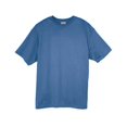 thumbnail image 3 of Hanes ComfortBlend EcoSmart Men`s Crewneck T-Shirt, S, Heather Blue, 3 of 3