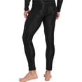 thumbnail image 4 of YUUMIN Men's Shiny Compression Pants Oil Glossy Stretchy Workout Sports Base Layer Trousers Black XXL, 4 of 6