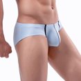 thumbnail image 5 of Posijego Sous-vêtements Bikini pour Hommes Taille Basse Respirants Confort sous-Vêtements pour Hommes Extensibles Doux Culottes, 5 of 5