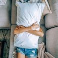 thumbnail image 4 of Sleepgram Bed Support Sleeping Pillow with Microfiber Cover, Queen Size, White, 4 of 12
