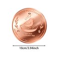 thumbnail image 3 of Tong 1Pcs Bird Bath Disc Pure Copper Bird Bath Purification Disk 4Inch 0.7MM Thick Self Cleaning Design For Clean Water All Year Disks For Outdoor Birdbaths Bowls Founta, 3 of 6