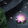 thumbnail image 4 of Wzzjkit Water Sensing Lotuse Pool Lamp Floating Lotuse Pool Lamp Water Sensing Floating Pool Lamp LED Floating Solar Pool Lamp Diwali Festival Blessing River Lantern, 4 of 6