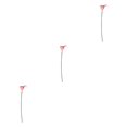 thumbnail image 2 of kurtrusly Wedding Decor With Simulated Calla - Choose Variety Of Colors And Styles With High 3D And Simulation Durable PU Tender pink 3PCS, 2 of 6