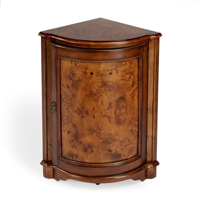 Butler Specialty Company Table d'Appoint Table Basse Table d'Accent Triangle en Bois - Brun