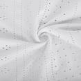 thumbnail image 4 of JIRNDf Chemises pour Femmes Hauts Tendance Été Col à Revers Manches Courtes Mode Tunique Décontractée Blouse Blanche m, 4 of 6