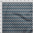 thumbnail image 3 of oneOone Georgette Viscose Fabric Geometric Ikat Print Fabric BTY 42 Inch Wide, 3 of 4