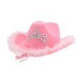 thumbnail image 1 of Cowboy Hat Cowgirl Hat for Fancy Dress Props Party Fancy Dress, 1 of 8