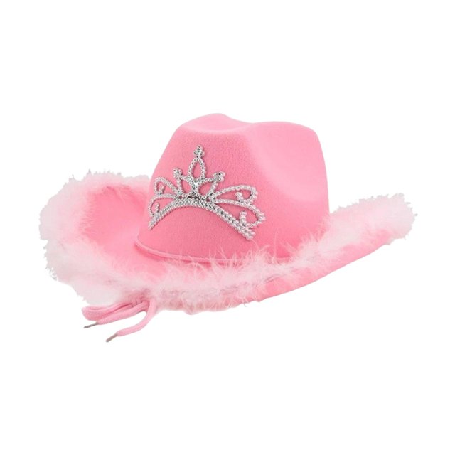 Cowboy Hat Cowgirl Hat for Fancy Dress Props Party Fancy Dress
