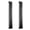 black, variant on CUITING 2 Pcs Solid Color Sheer Curtains 80 Inch Length Elegant Sheer Curtains for Bedroom Window Voile Sheer Curtain Panels/Drapes/Treatment for Living Room 30x80 Inch