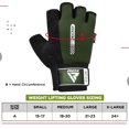 thumbnail image 2 of RDX Weight Lifting Gloves Gym Fitness Workout, Anti Slip Padded Full Palm Protection-Ultra Ventilated Training Cycling Rowing, 2 of 8