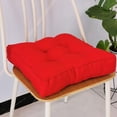 thumbnail image 1 of EGYMEN 40cm 3D Thick Imitation Linen Seat Cushion, Compressed Travel Floor Mat with Candy Colors, 1 of 5