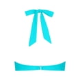 thumbnail image 3 of Haut de Bikini Rehausseur pour Femmes Col en V Couverture Complète avec Bretelles Réglables et Fermeture à Boucle, 3 of 4