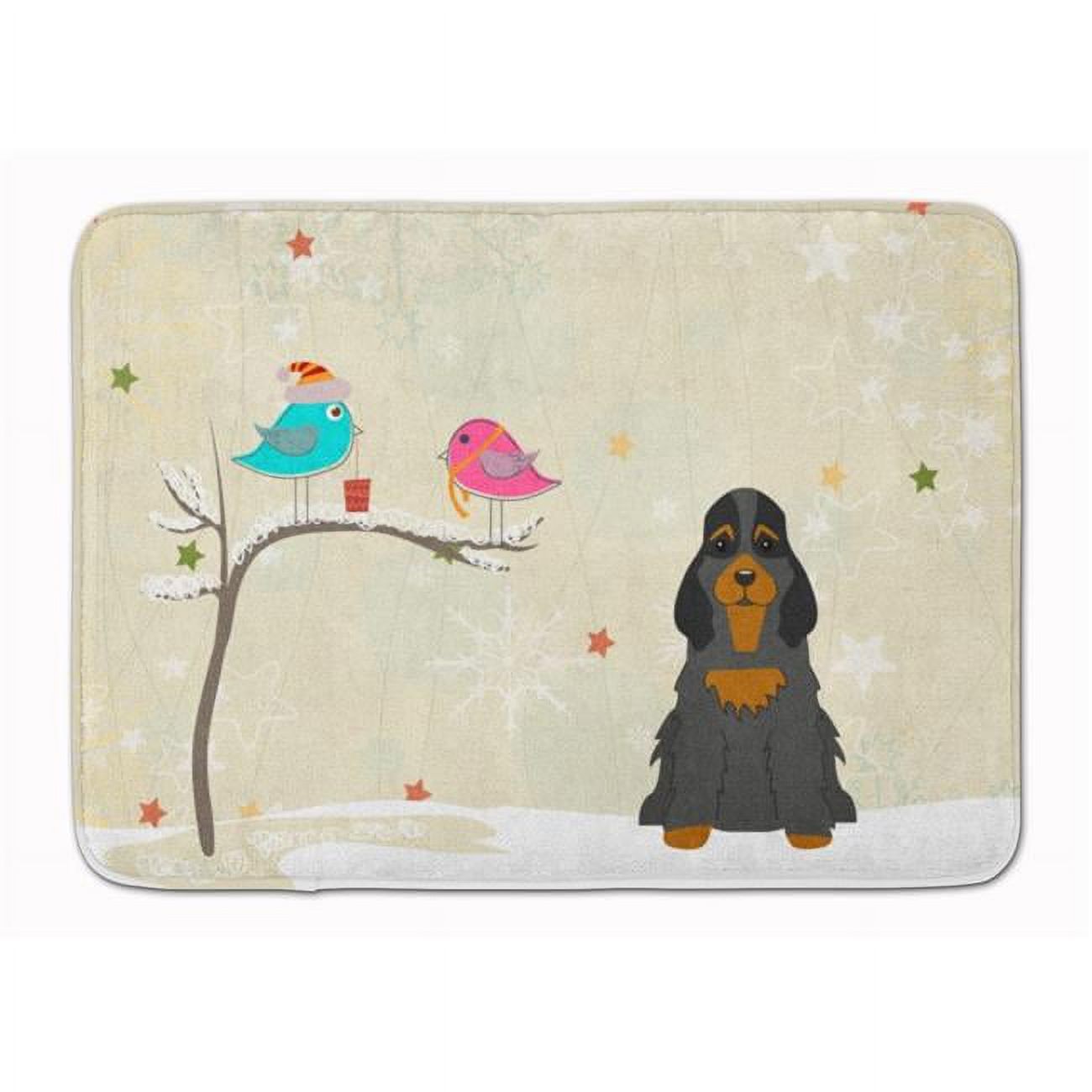 Carolines Treasures BB2565RUG Tapis en Mousse à Mémoire de Forme Lavable en Machine Cocker Spaniel Noir & Beige