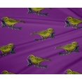thumbnail image 4 of oneOone Polyester Lycra Fabric Branch & Bird Block Printed Fabric 1 Yard 56 Inch Wide, 4 of 4