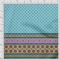 thumbnail image 1 of Soimoi Polyester Crepe Fabric Swirl,Leaves & Floral Panel Print Sewing Fabric Yard 52 Inch Wide, 1 of 3