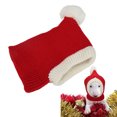 thumbnail image 4 of Dog Christmas Headgear, Wool Material Fashion Style Cute Appearance Exquisite Workmanship Dog Winter Hat  For Cats For Medium Dogs For Small Dogs Red,Green, 4 of 8