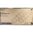 thumbnail image 3 of Commercial Electric Value Series 6-Inch LED Slim Canless Recessed Light, White Finish, Energy Efficient, Dimmable, Easy Install, (10-Pack), 3 of 9