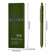 Virelaxpo 5 Pieces Multicolor Gel Pen Set with Roller Clip for Comfort Grip, Quick-Drying Ink for Smooth Writing, Refillable Rollerball Pens for Office Study and Daily Use