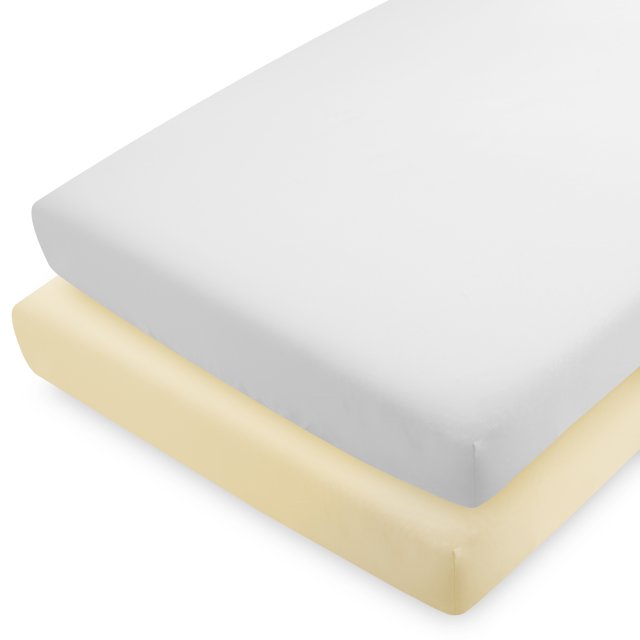 Bare Home Drap-Housse de Lit de Bébé en Microfibre Ultra Douce