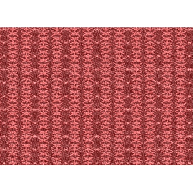 Ahgly Company Tapis d'Intérieur Rectangulaires Transitionnels Rouges Lavables à la Machine, 5 Pieds x 8 Pieds