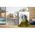 thumbnail image 2 of Ahgly Company Machine Washable Indoor Rectangle Transitional Golden Brown Yellow Area Rugs, 2' x 5', 2 of 7
