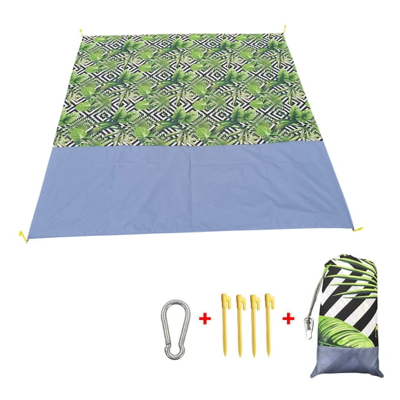 RuiJiao Clearance Beach Blanket Outdoor Picnic Blanket Large Sand Free Water Proof Beach Mat