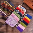 thumbnail image 3 of Chinese Style Sachet Jewelry Bag Embroidery Bag Coin Purse Car Pendant, 3 of 7