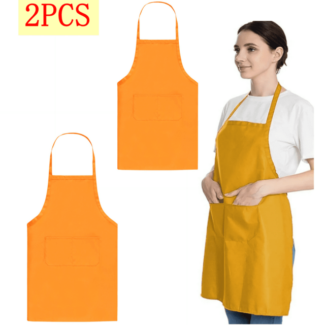 CHUANK Tablier de Travail Cuisine Taille Suspendue Cou