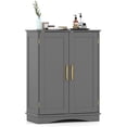 thumbnail image 1 of Costway Armoire de Rangement au Sol Organisateur de Rangement Moderne avec Tablettes Ajustables et 2 Portes, 1 of 10