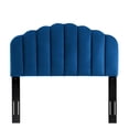 thumbnail image 3 of Veronique Full/Queen Performance Velvet Headboard - Navy, 3 of 4