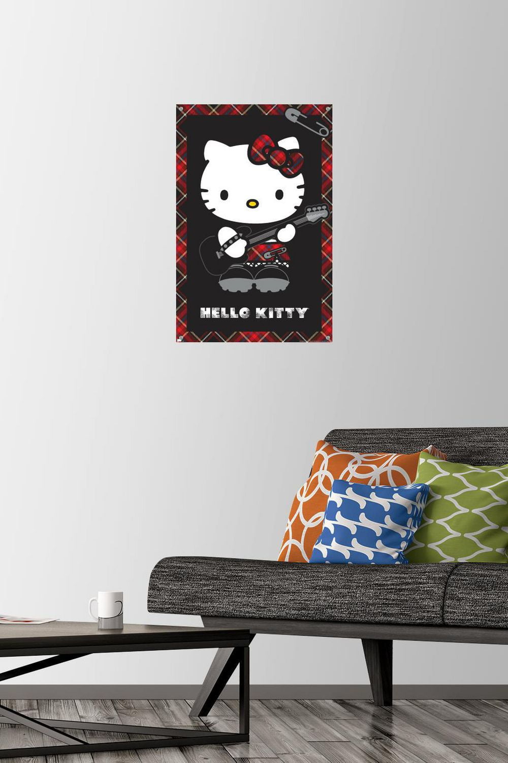 Hello Kitty - Punk Wall Poster, 22.375" x 34"