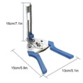 thumbnail image 3 of weibbin Type M Nail Ring Pliers Kit With 600pcs M Clips For Fence Fastening, Upholstery Installation, Animals Cages, 3 of 9