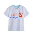 thumbnail image 1 of Felwors Girls Soft Short Sleeve Crew Neck T Shirts 6 Color Printed T Shirt, 1 of 5