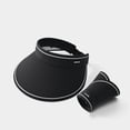 thumbnail image 2 of WEIYLL Empty Top Sun Hat Large Brim For Face Shading Adjustable Hood Circumference For Summer Sun Hat Black for -, 2 of 4