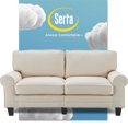 thumbnail image 1 of Serta Copenhagen 73" Sofa in Buttercream, 1 of 5