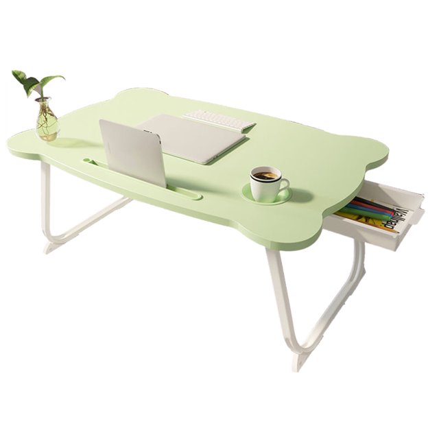 Bed Folding Table Lap Reading Desk Bed Folding Table Portable Cute Breakfast Tray Lap Standing Notebook Desk For Home Dormitory