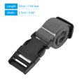 thumbnail image 2 of Unique Bargains Suitcase Belts with Quick Release Buckle Luggage Straps, Gray, 2 of 5