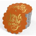 thumbnail image 4 of Inkdotpot Gold Foil Paper Hang Tags Jingle All The Way Christmas Favor Tags 50 Pieces, 4 of 6