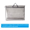 thumbnail image 3 of Unique Bargains Handbag Dust Bags, XXL Size PVC Dustproof Transparent Purse Protector, Light Gray, 3 of 5