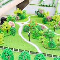 thumbnail image 2 of thinsony 10x Modèle Train Lumière LED Micro Paysage Jardin Lampadaire 1:100, 2 of 9