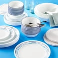 thumbnail image 2 of Corelle Ocean Blues 12-Piece Glass Dinnerware Set (Service for 4), 2 of 2