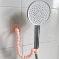 thumbnail image 4 of Wall Mount Adjustable Flexible Shower Head Holder and Bathroom Storage Rack Organizer with Toilet Paper Towel Mount, 4 of 5