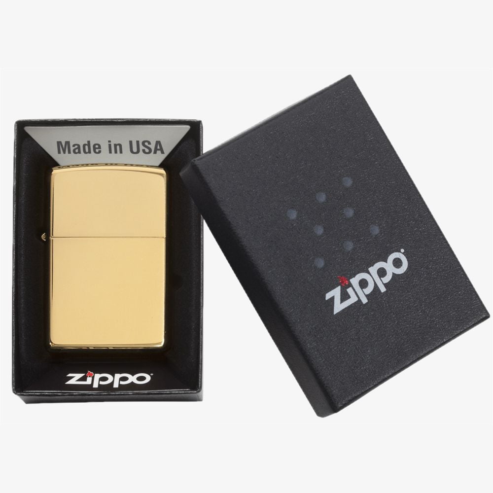 Zippo Solid Brass (254B)